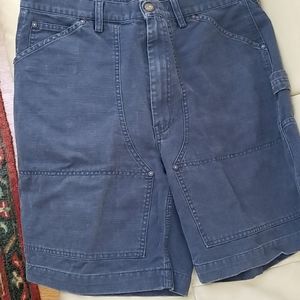 Mens Cargo Polo Shorts Size 36